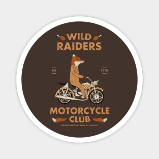 Wild Raiders Magnet